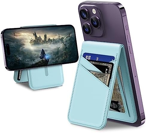 Blue, with stand