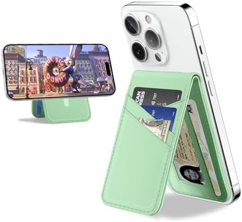 Green, with stand